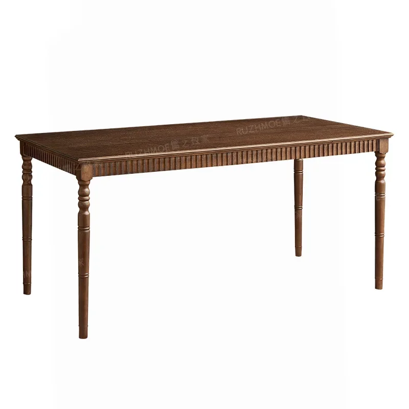 

Rectangle combination sugar cube table and chairs medieval restaurant is wooden medieval coffee dessert