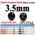 20 Piezas de Conectores Negros de 3.5mm