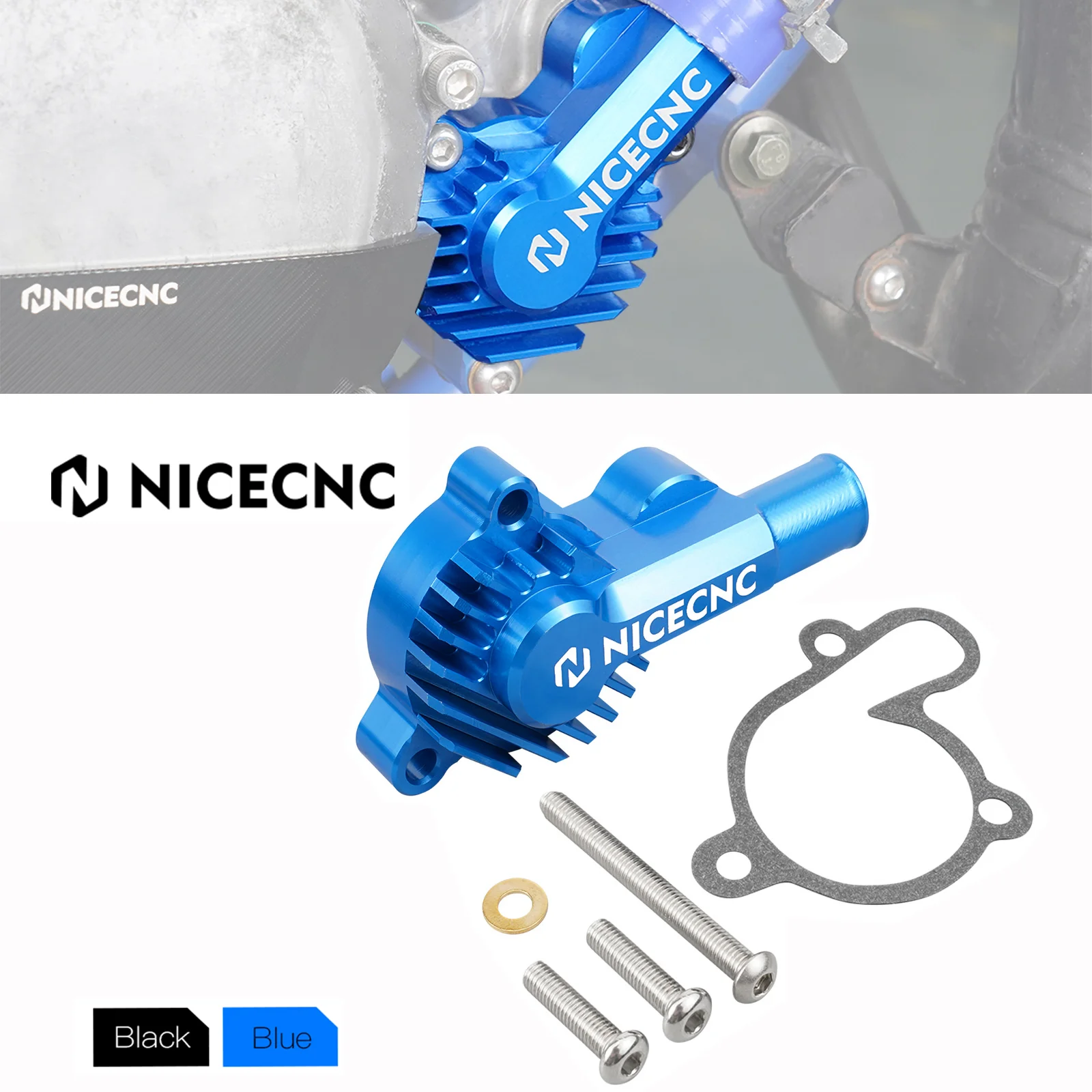 

Крышка водяного насоса NiceCNC для мотоцикла yamaha YZ 85 1993-2001 2002 YZ80 YZ 80 2018-2017 алюминий