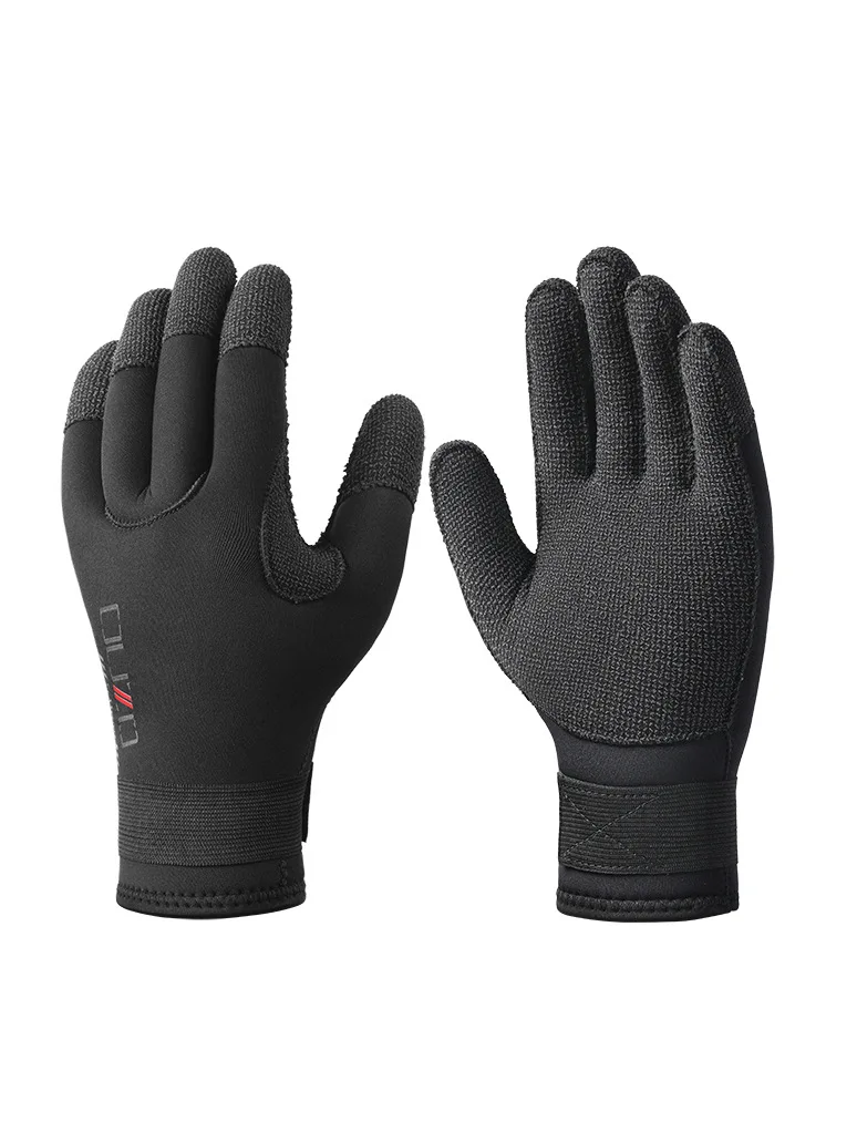 3mm Neoprene Gloves for Diving and Water Sports, Adjustable Wrist Closure, Thermal Insulation, Perfect Scuba Gloves