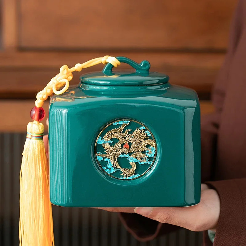 pot-de-rangement-en-ceramique-foncee-recipient-hermetique-en-porcelaine-pour-the-et-aliments-decoration