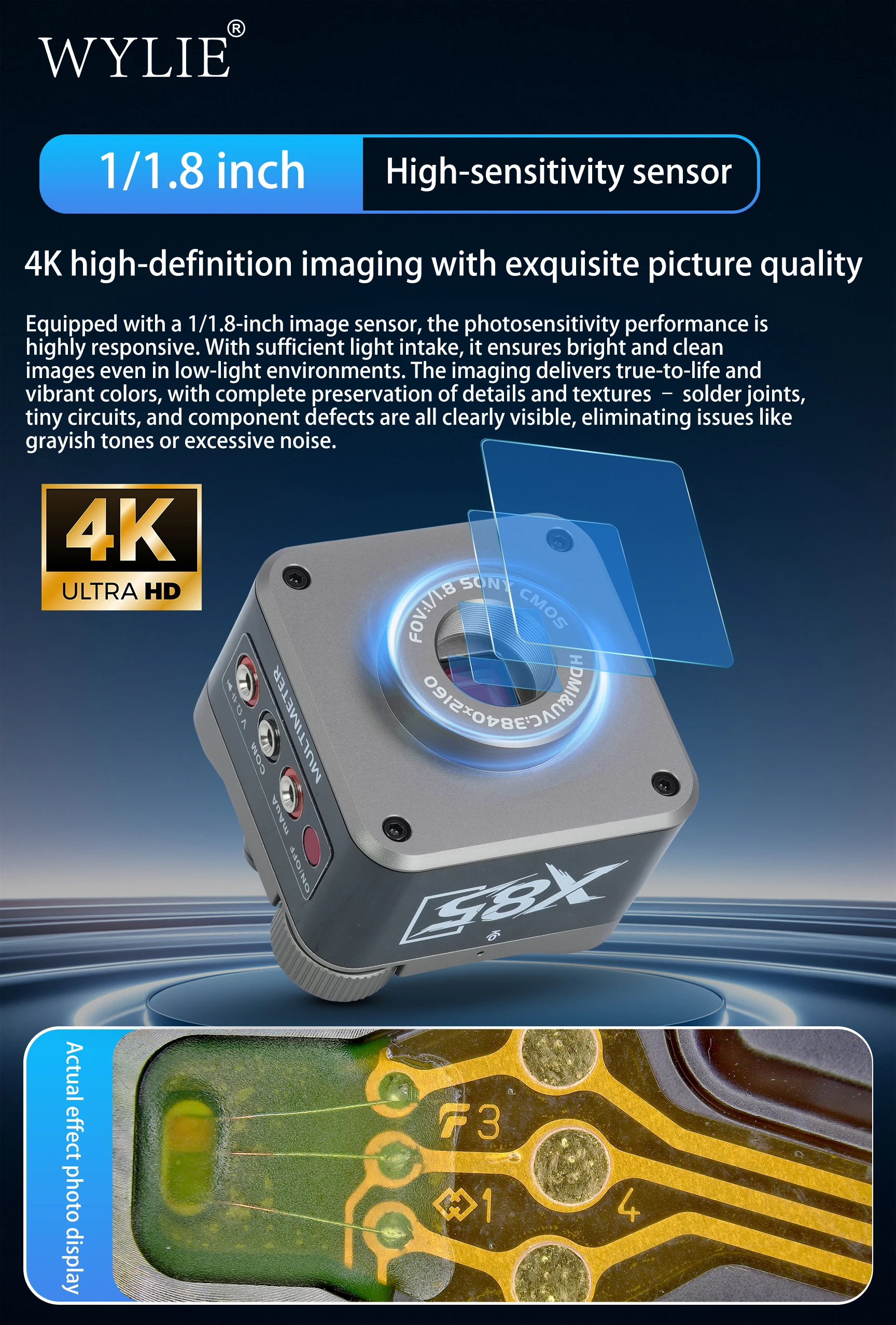 4K HDMI Microscope Camera Sony - 4K Microscope Camera Sony Sensor review and price