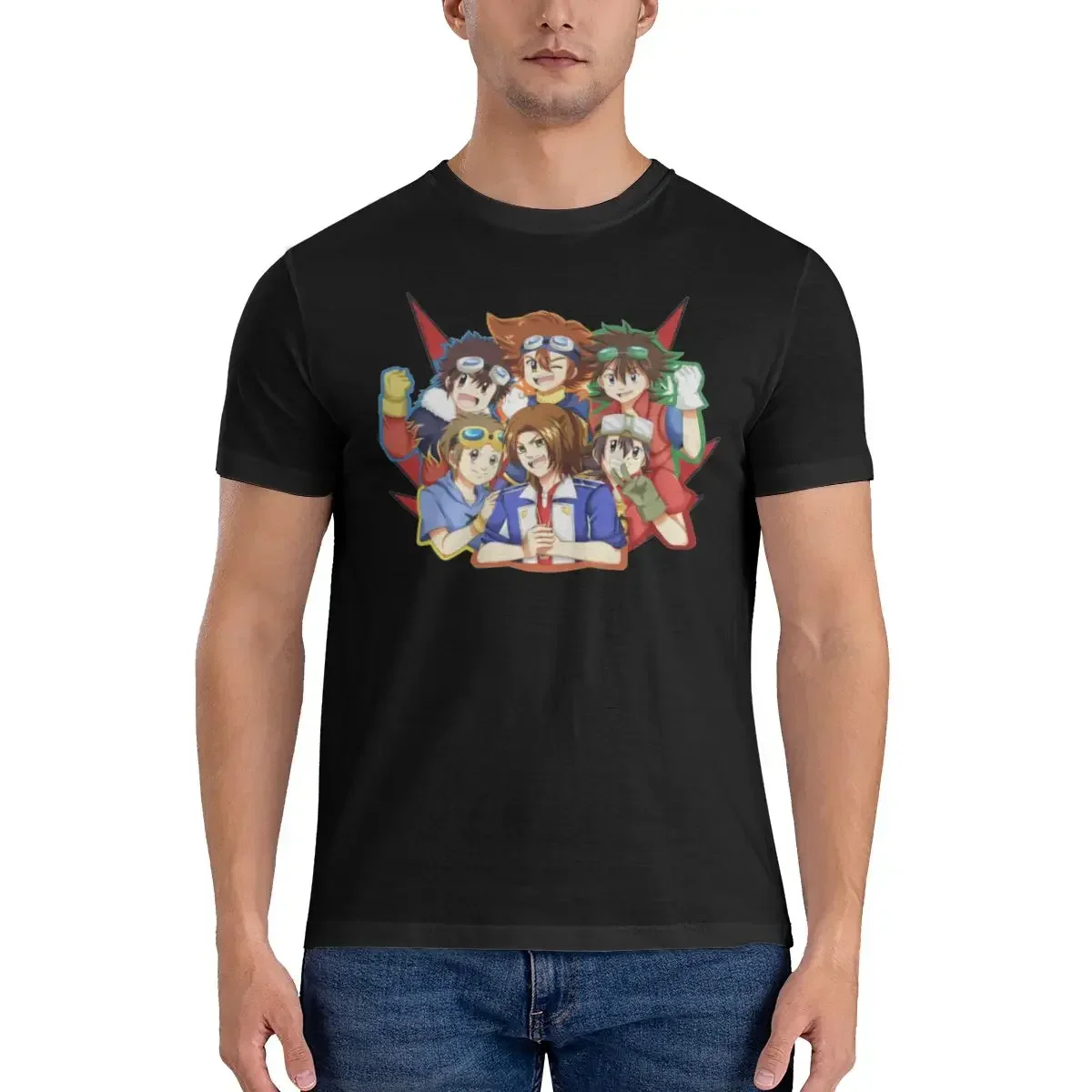 Digimon Men's Classic Unisex Cotton T-Shirt for Men & Women, Classic Tee
