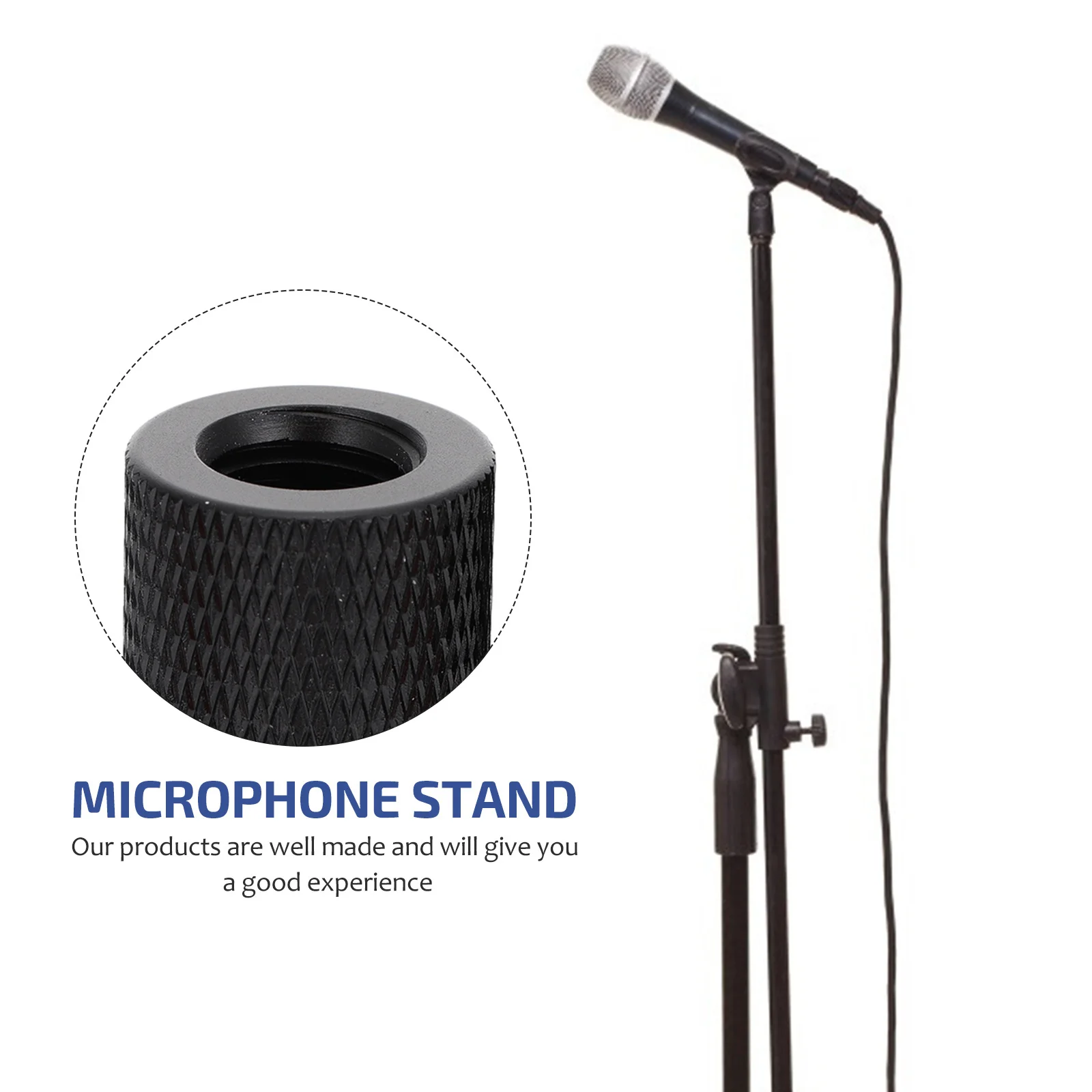 8 قطعة مسامير قوية من سبائك الألومنيوم باللون الأسود لحامل كاميرا الميكروفون وحامل احترافي ومسامير ملحقات مفيدة #4