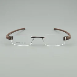 TR90 Titanium Glasses Frame for Men women 5069 Vintage square Myopia Prescription Eyeglasses Frames 2025 Optical Eyewear Reading