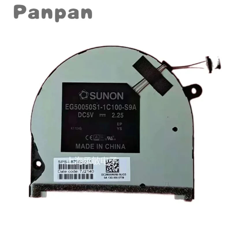 new origina lfor hp envy 13-ba 13-ba0017tx tpn-c145 L94043-001 notebook fan