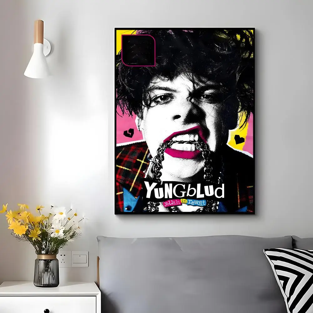 Alternative singer Yungblud Poster Wall Ornament Home Decor Young Decor Fans