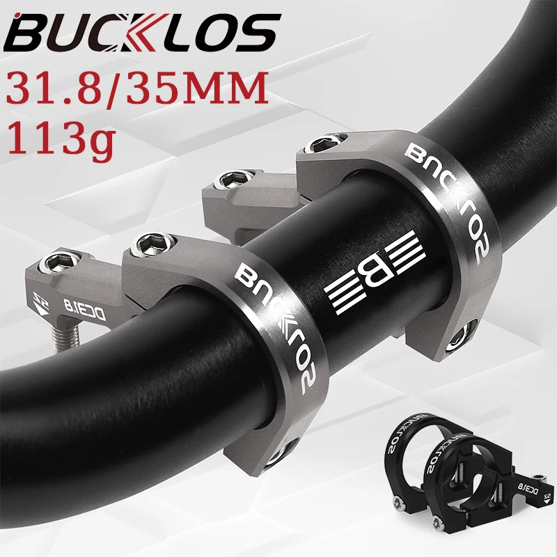 

BUCKLOS Bicycle Stem DH/AM/FR High Strength Downhill Bike Table Aluminum Alloy MTB Power 31.8/35mm Bicycle Direct Mount Stem