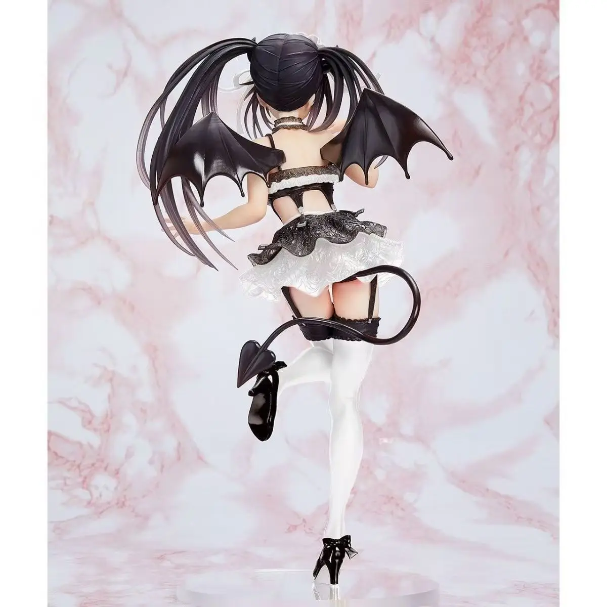 

DATE A LIVE Anime Figures Tokisaki Kurumi & Nightmare Figures Doll Devil Costume Wings Model Action Figure Toy for Kids Christma