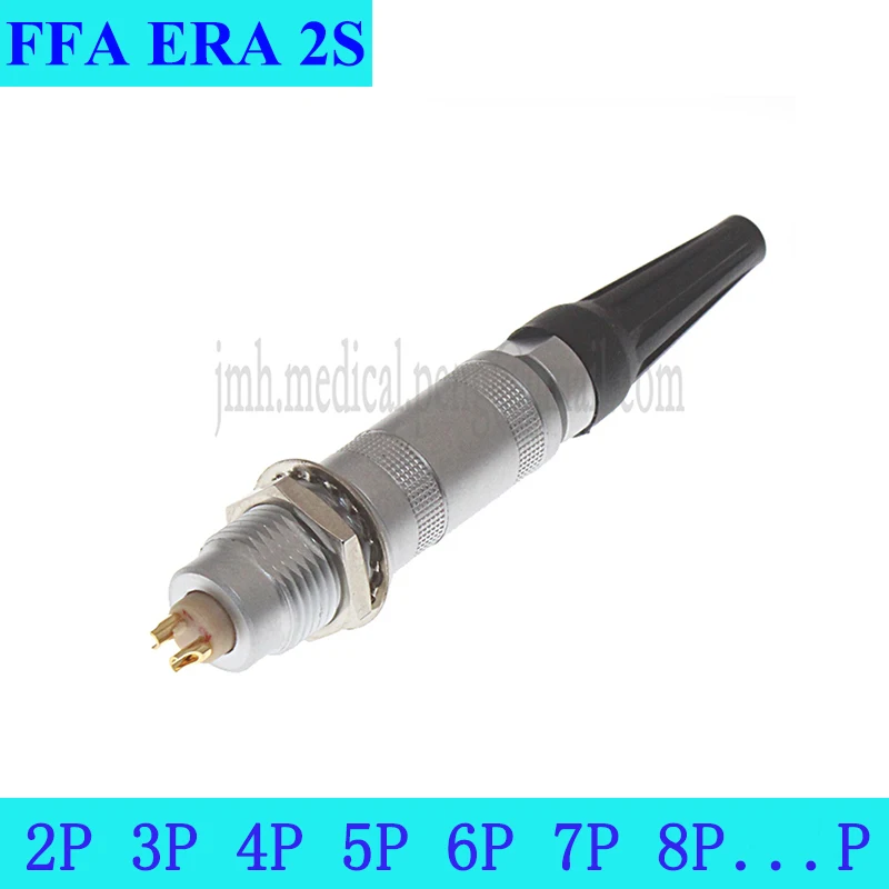 

FFA ERA 2S 1 2 3 4 5 6 7Pin Aviation Circular Push-pull Self-locking Precision Connector Half-moon Plug Socket Antenna RF Cable