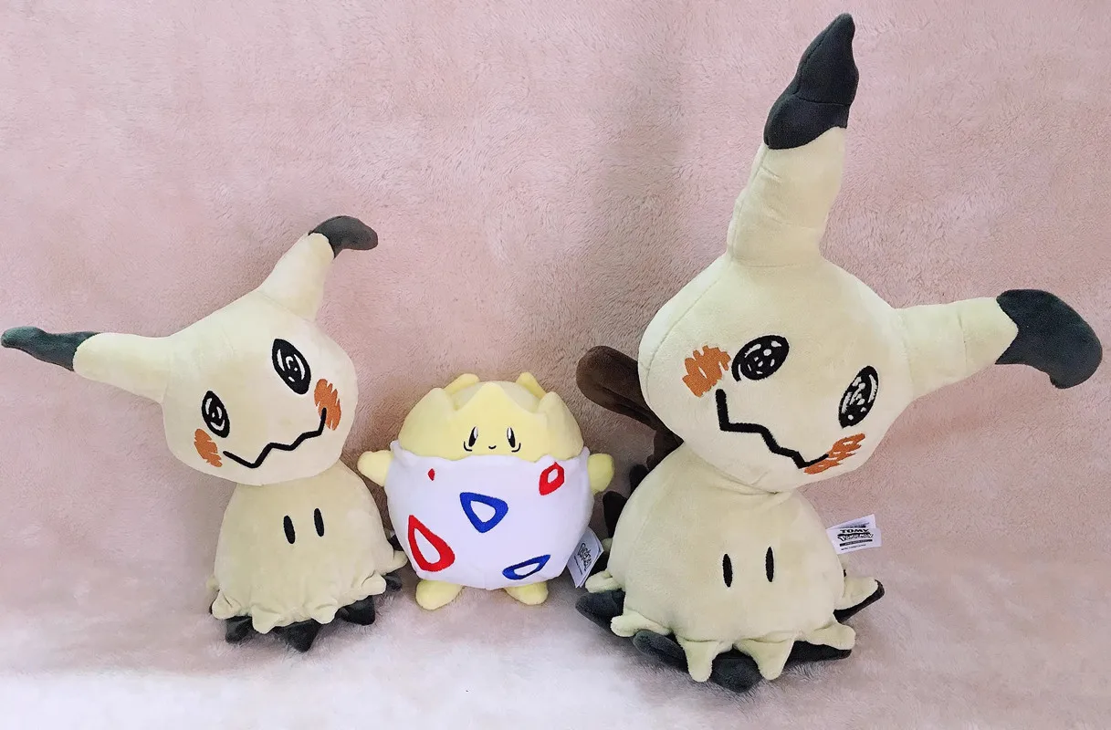

Милые плюшевые игрушки Pokemon Togepi Mimikyu 16-35 см fnaf, мягкие игрушки, фигурки аниме, забавные подарки для детей