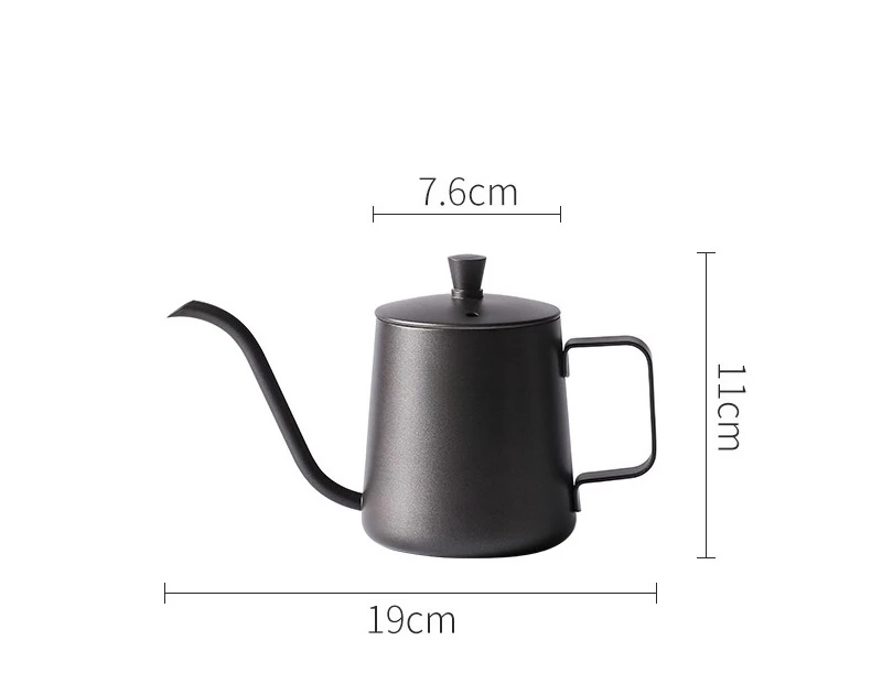 

Stainless steel hand brew coffee pot long mouth thin mouth hanging ear pot coffee maker