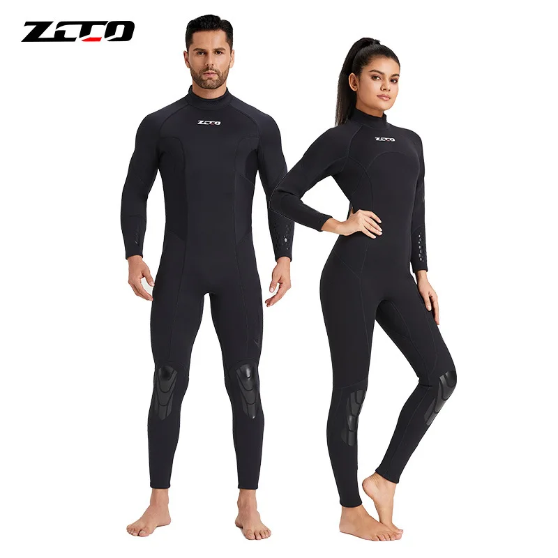 3mm Neoprene Wetsuit Long Sleeve Diving Spearfishing Wetsuit Scuba Diving Wet Suit Keep Warm Surfing Swimsuit for Freediving