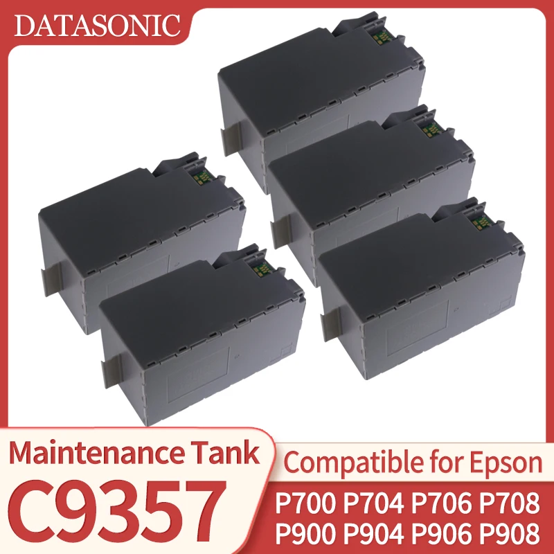 

1 ~ 10 шт. C9357 C12C935711 Резервуар для обслуживания принтера Epson P700 P704 P706 P708 P900 P904 P906 P908 PX1V PX1VL Коробка для обслуживания принтера