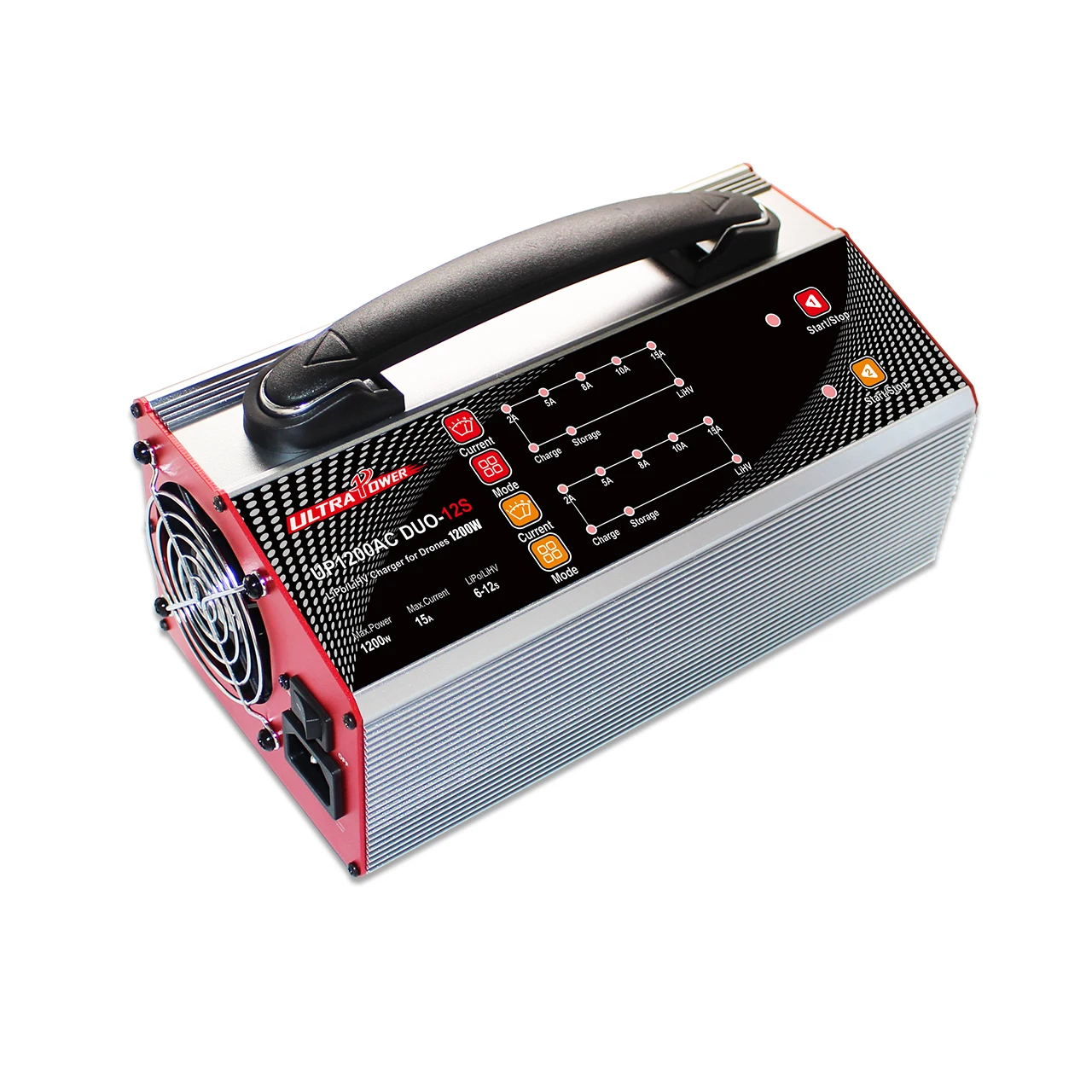 Ultra Power UP1200AC DUO 6-12S 2-15A 2*600W Lipo/LiHV Battery Balance Charger for RC  dr one Charger