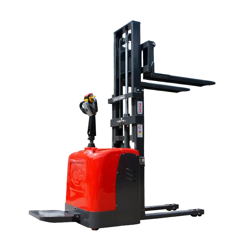 

Self Loading Electric Stacker 1.5ton Electric Forklift Pallet Truck Lift Lithium Battery for Delivery Truck Loading