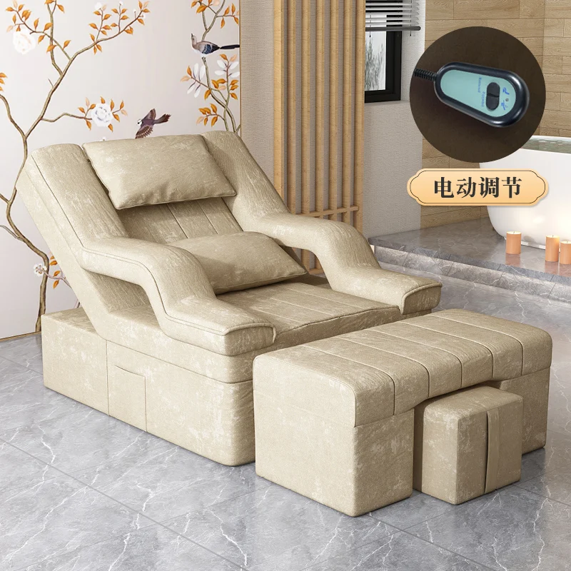 Pedicure Cube Beauty Salon Chair Manicure Professional Nail Spa Portable Covers Foot Bath Armchair Electric Version Furniture