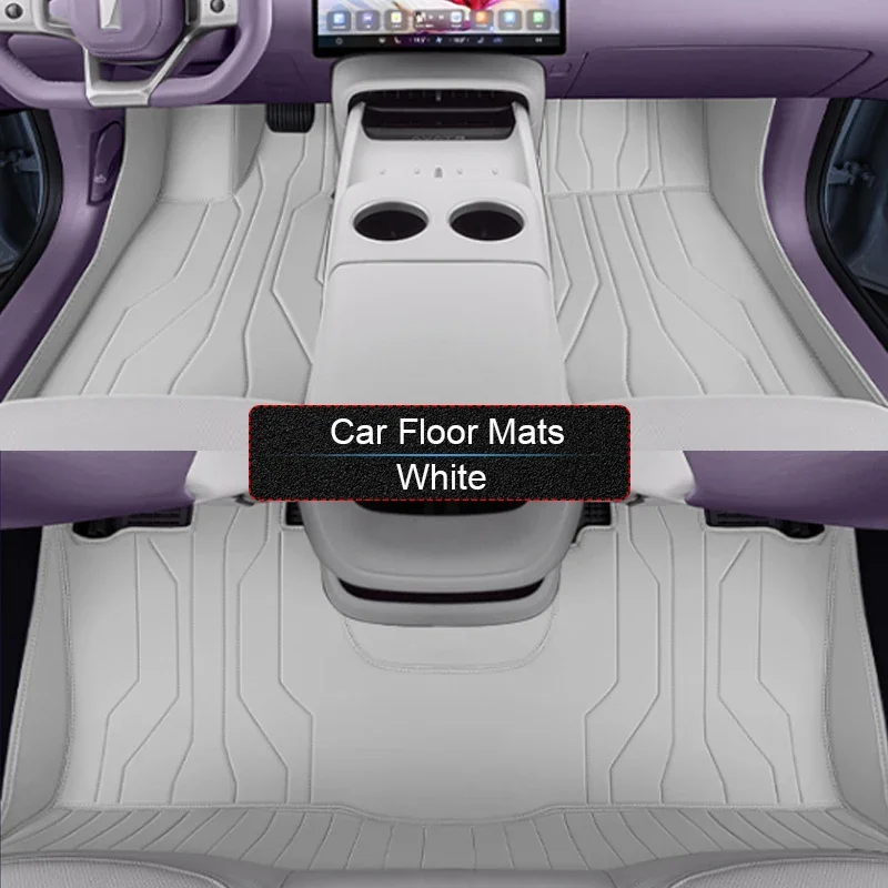 Custom Nappa Leather For AVATR 06 2025-Present Anti-Slip Car Foot Protect Mat Auto Luxury Waterproof Floor Pad Accessory