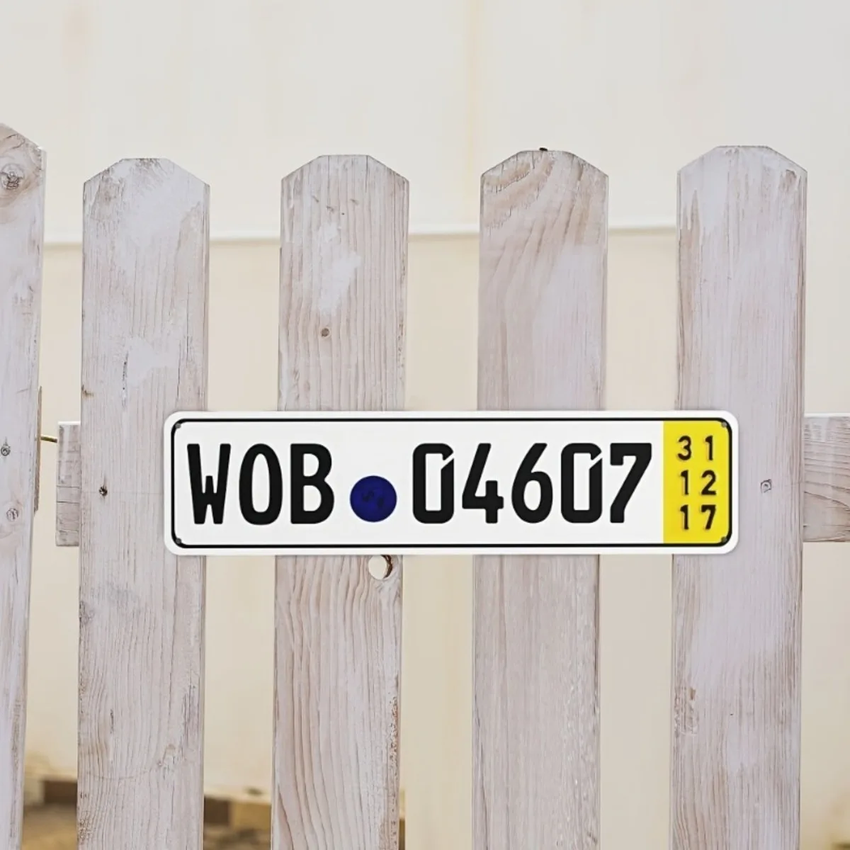 Custom German Plate