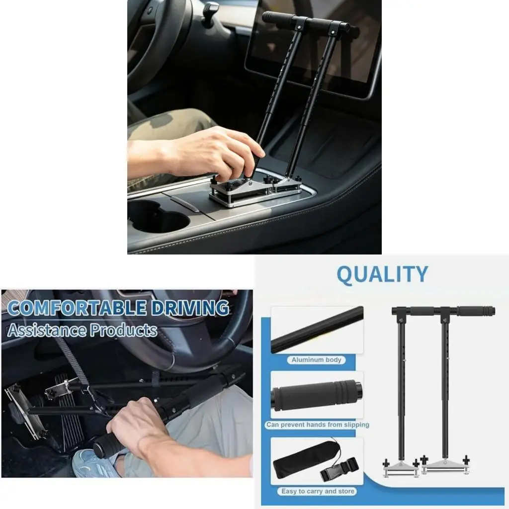 

Driving Support Equipment For Injured Or Disabled Users Operates On Left Right Hand Steering Vehicles strong Steel Frame
