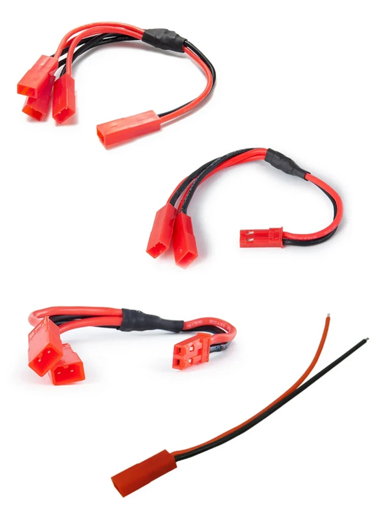 AXSPEED-Câble d'alimentation ESC 3 en 1, câblage externe, connecteur JST pour 1/10 RC inoler Car Defender Trx4 RC Car Parts