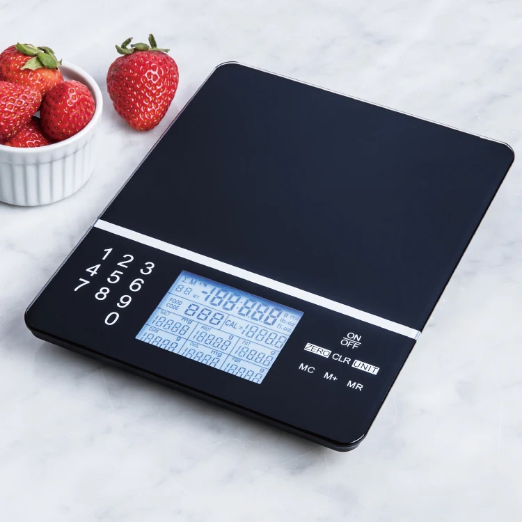 Hot Sale Canny Calculate Protein Cholesterol Calories Electronic Kitchen Nutrition Food Scale With Nutritional Calculator 5kg