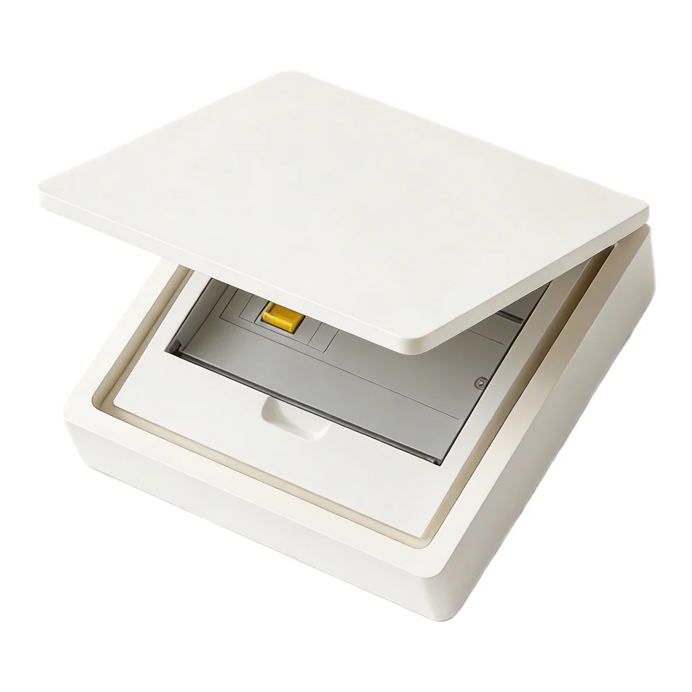 Wood Plastic Decorative Panel Cover for Indoor Electric Meter Box and Weak Current Distribution Box Installation