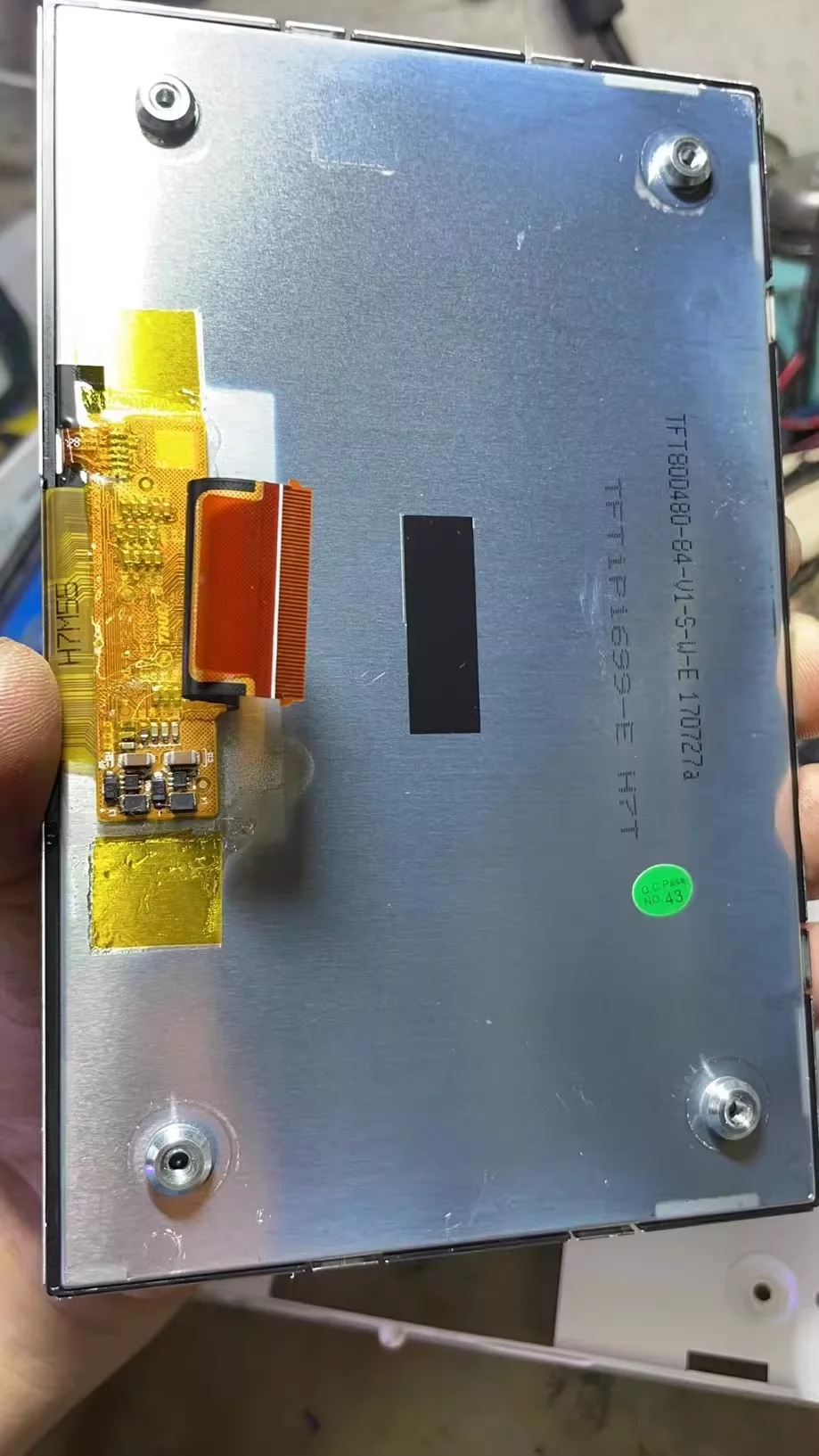 

TFT800480-84-V1-S-W-E Lcd Screen Test normal before sending