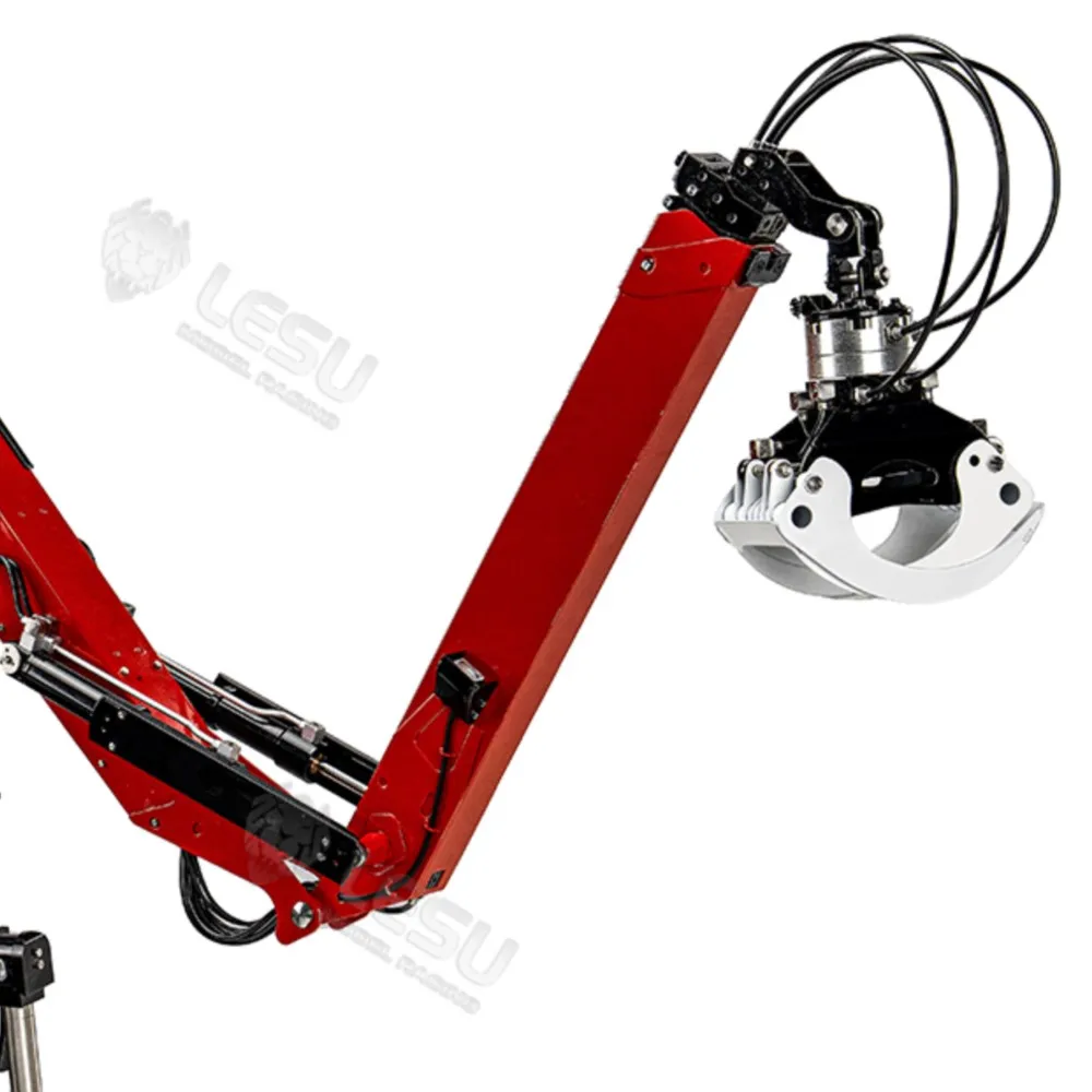 

LESU RTR Hydraulic Truck Crane Metal for 1/14 Remote Control Hydraulic Dumpper Truck DIY RC Car Toy Model Gift for Adults