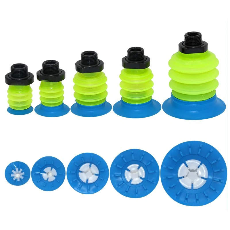 空気圧真空吸引カップ多層輸入 PU ソフト包装液体バッグ開口部吸盤自動化マニピュレータアクセサリー