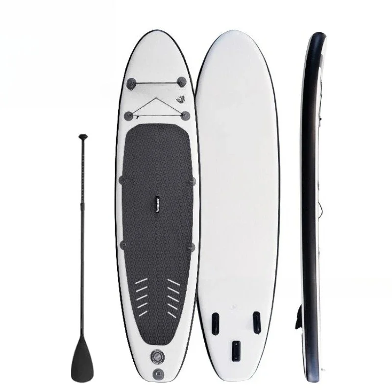 Surfboard Professional + Wave Board Inflatable Board Paddle Board, Paddle Board Grey