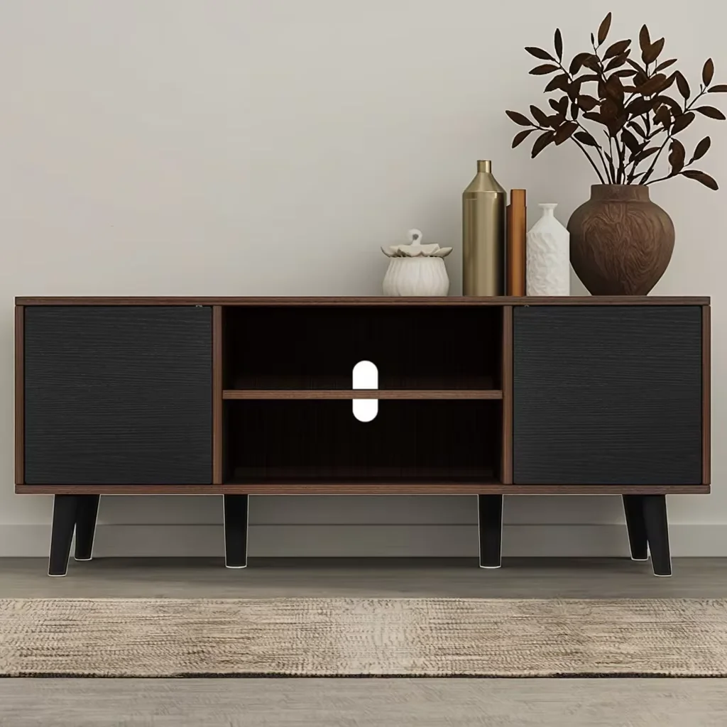 //Custom Color Modern TV Cabinet New Design Living Room Furniture Media Entertainment Center