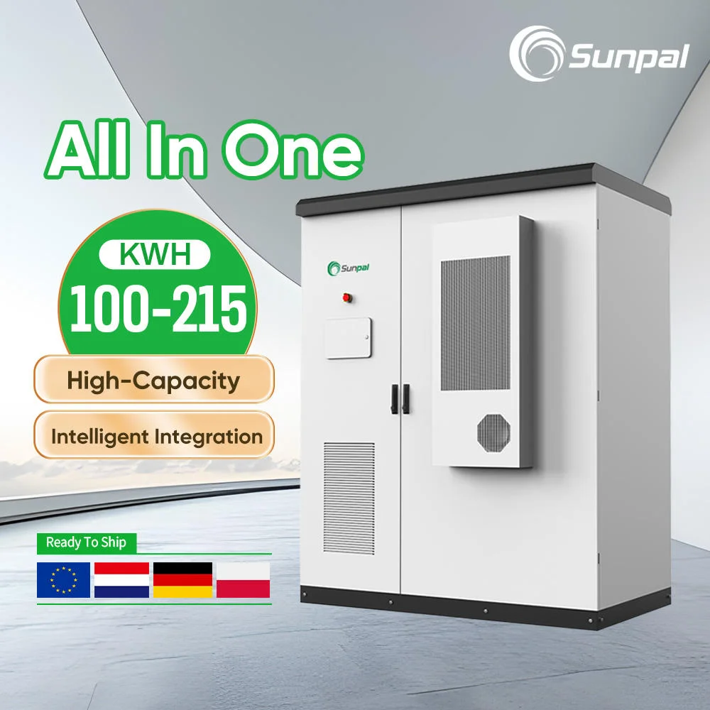 Sunpal Energy Storage System Lithium Battery 100kw 215kwh 100kwh Bess Commercial Solar System