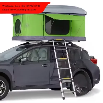 Wholesale 2-3 Person Aluminum Car Rooftop Tent Waterproof Automatic Pop-up Hard Shell Camping Roof Top Tent