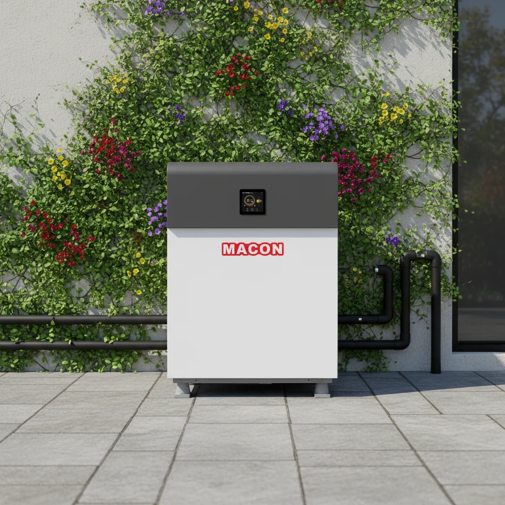DC Inverter R290 Ground Source Heat Pump 12KW High Efficiency Heating Cooling Tankless Domestic Hot Water for Hotel Use