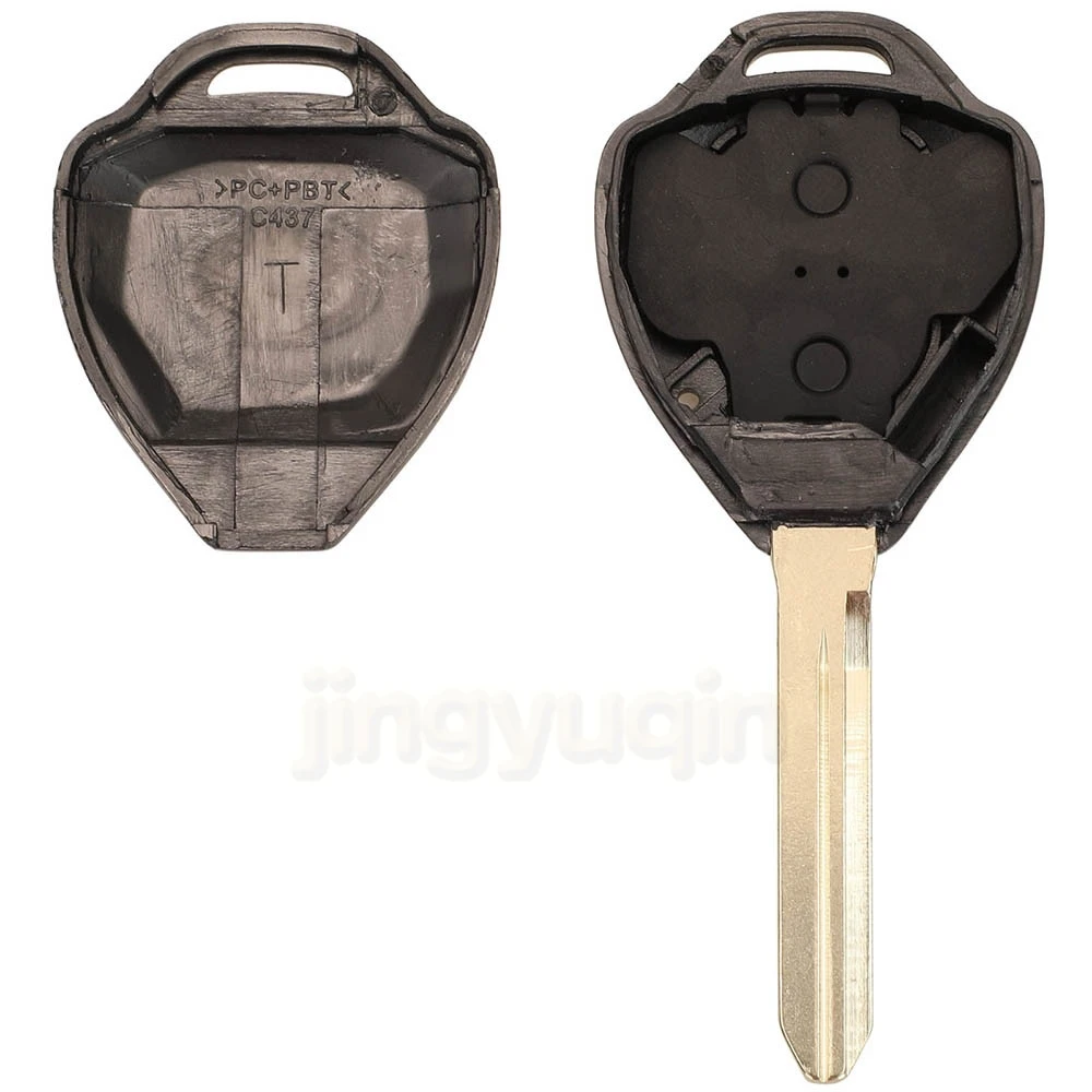 Jingyuqin 26041-11H29 89071-0F060 Zdalny pełny pilot samochodowy 433MHz 4D67/G Chip do Toyota Corolla Avensis Yaris Verso Auris Fob