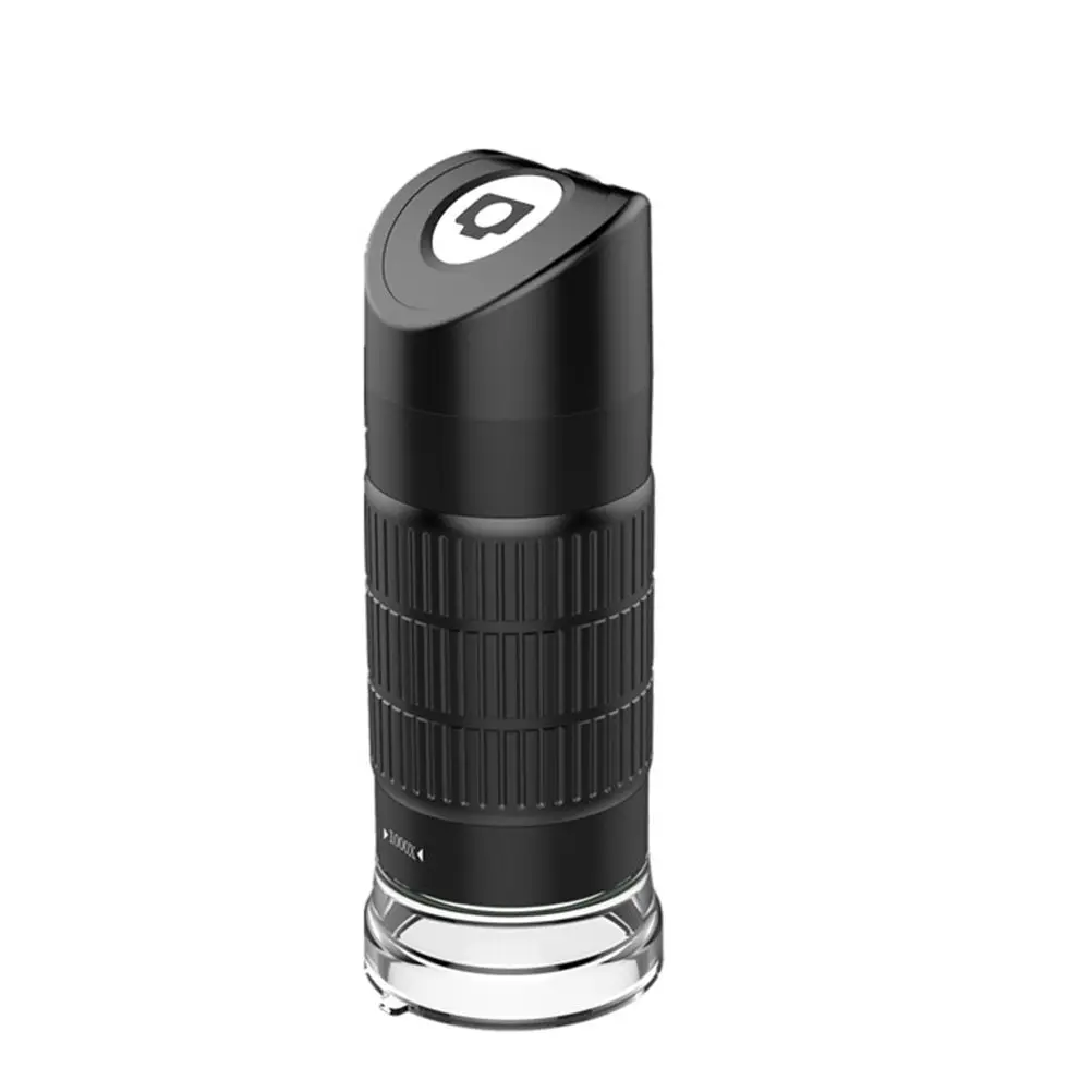 

Portable 1000X Microscope Black Rotating Folding Bracket for Inspection Jewelry Textile Coin Pcb Inspection