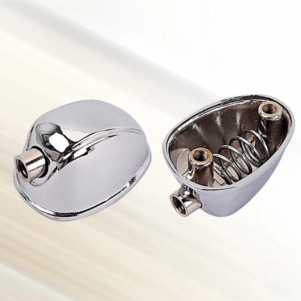 

2 Pcs Hat Bulging Ears Drum Set Components Kit Parts Single-end Percussion Claw Hooks Connector Lug