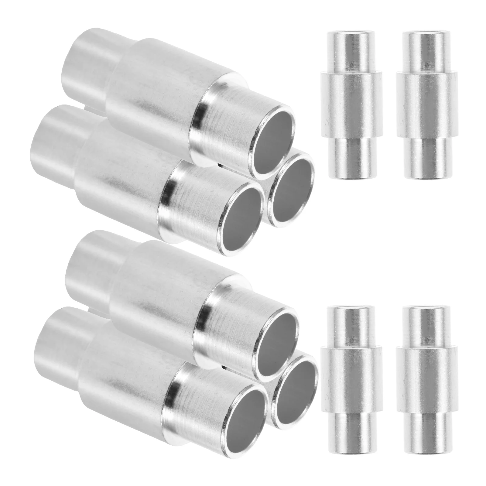 10 Pcs Roller Skate Accessories Inline Axles Spacers Replacement Casing Skates Wheels Supplies Aluminum Screw