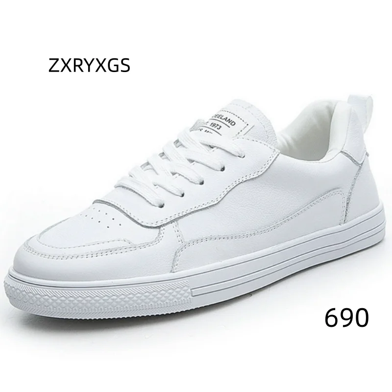 ZXRYXGS Promotion Women Genuine Leather Sneakers Casual Shoes 2026 Bestselling New Spring Soft Sole Flats Women Trendy Shoes