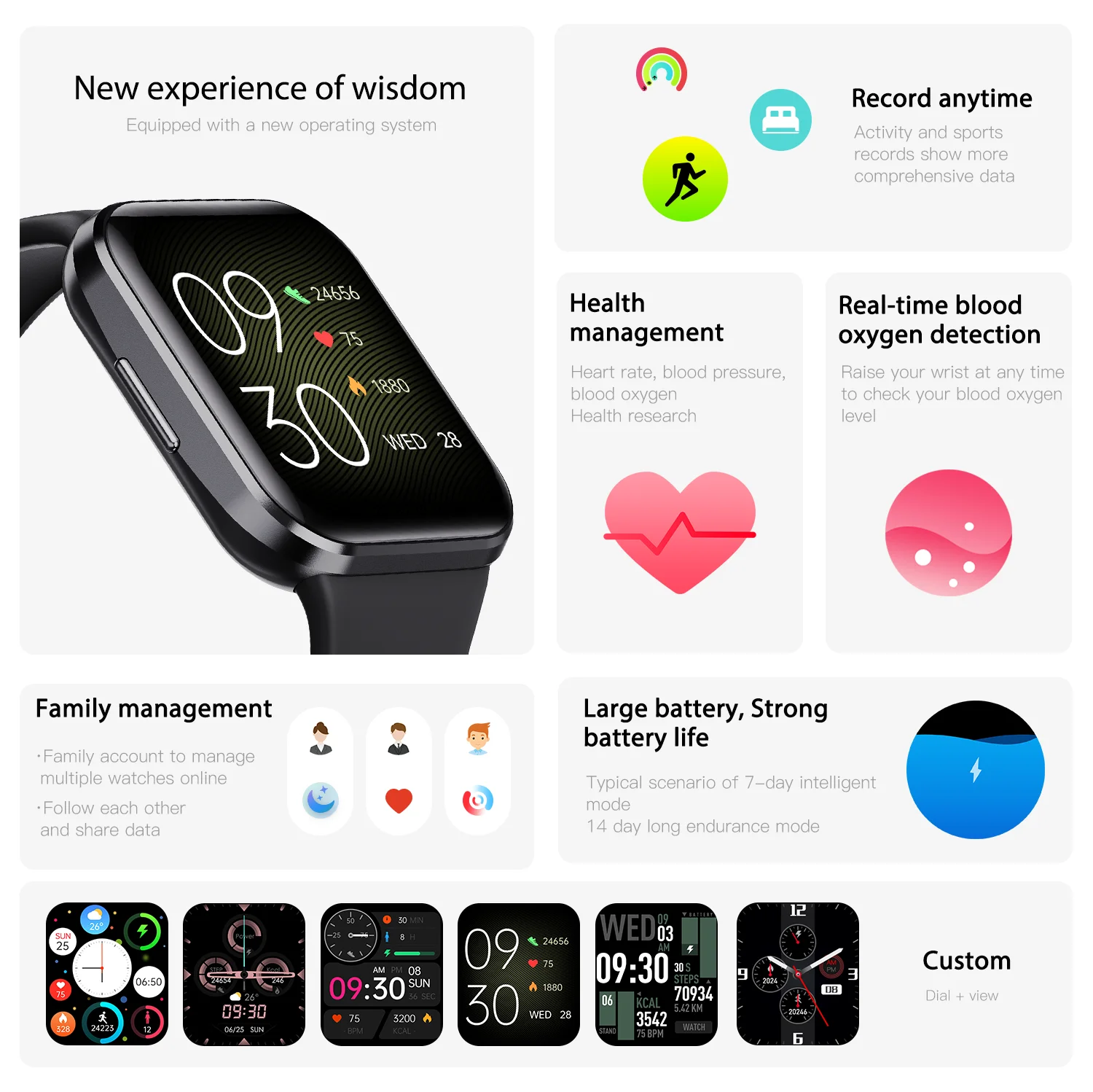 Montre Connectée Femme Homme Sport, 1,57 HD Smartwatch avec Appel Bluetooth, Montre Podometre, Moniteur Fréquence Cardiaque/SpO2/Sommeil, 110+ Sports Etanche IP68 Trackers d'Activité pour Android iOS Montre Connectée Femme Homme Sport, 1,57 HD Smartwatch avec Appel Bluetooth, Montre Podometre, Moniteur Fréquence Cardiaque/SpO2/Sommeil, 110+ Sports Etanche IP68 Trackers d'Activité pour Android iOS