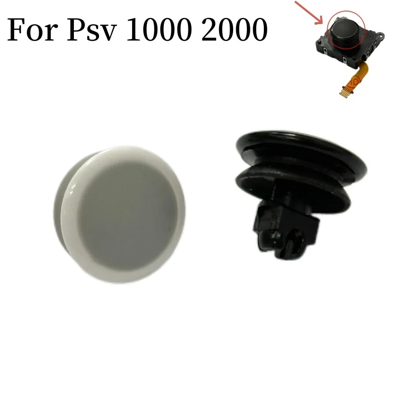 1 шт., оригинальный новый левый и правый пластиковый аналоговый джойстик для PS Vita PSVITA 1000 PSV 2000, тонкая кнопка для большого пальца, замена
