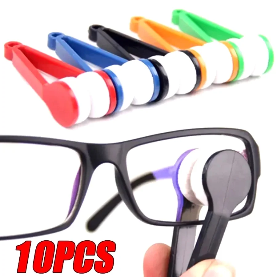 Portable Multifunctional Microfiber Glasses Cleaning Brush