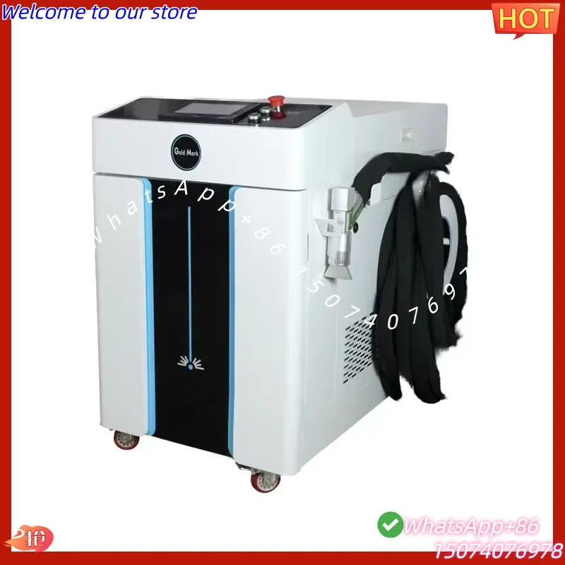 2026 Handheld Water Cooled Continuous Fiber Cleaner for Power Transmission Tower Maintenance Wood Stone Glass Cleaning
