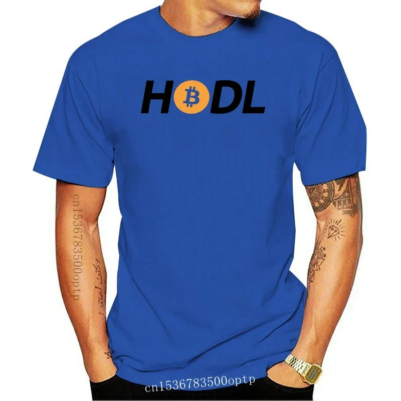 New Bitcoin Hodl T Shirt - Crypto Currency Satoshi Trading Tee Lambo Moon Btc Tshirt Funny Design Tee Shirt