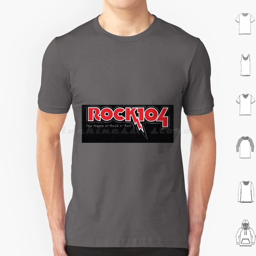 Rock N Roll Radio Gift T-Shirt T Shirt Cotton Men Women DIY Print N Roll Radio Home Of N Roll Music Radio Station Idea Quote