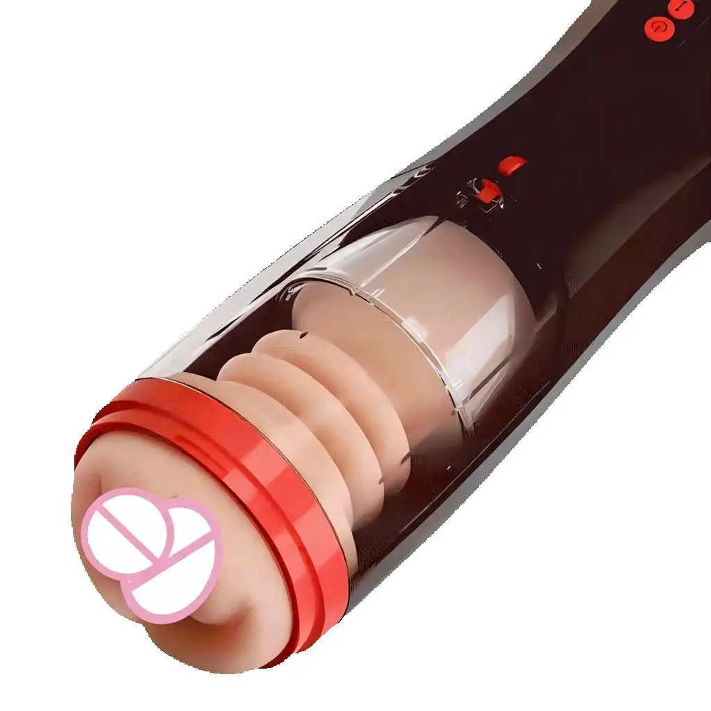 Automatic Male Masturbator Cup Adult Supplies Pocket Pussy Realistic Vagina Powerful Rotating Vibration Sex Toys for Men