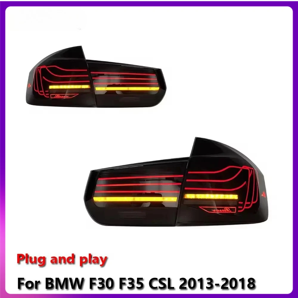 

Автомобильная светодиодная лампа, задний фонарь, авто в сборе для BMW F30 F35 CSL 2013-2018, авто задний противотуманный фонарь DRL, стоп-сигнал, указатель поворота