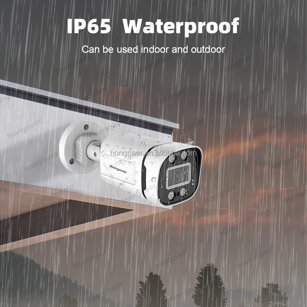 Hongnaer 5MP DVR 8 canales grabadora de vídeo Digital cámara de seguridad analógica conjunto Kit sistema de vigilancia sistema CCTV interior al aire libre