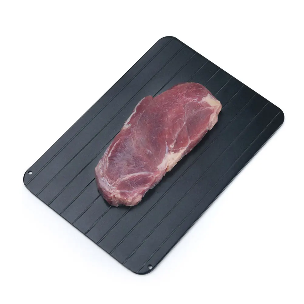 

Aluminum Alloy Defrosting Tray for Meat Rapid Plate Kitchen Tool Dishwasher Compatible Meat